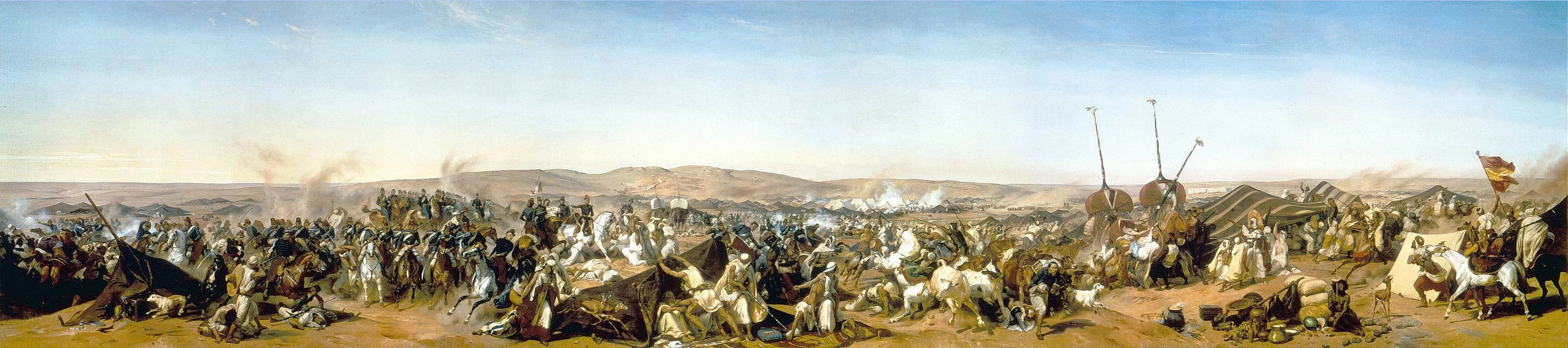 12-Battaglia di smalah d'Abd-El-Kader a Taguin, 16 maggio 1843 - Versailles 